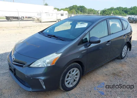 2012 Toyota Prius V Two из США, поврежденный, VIN JTDZN3EU7C3070698
